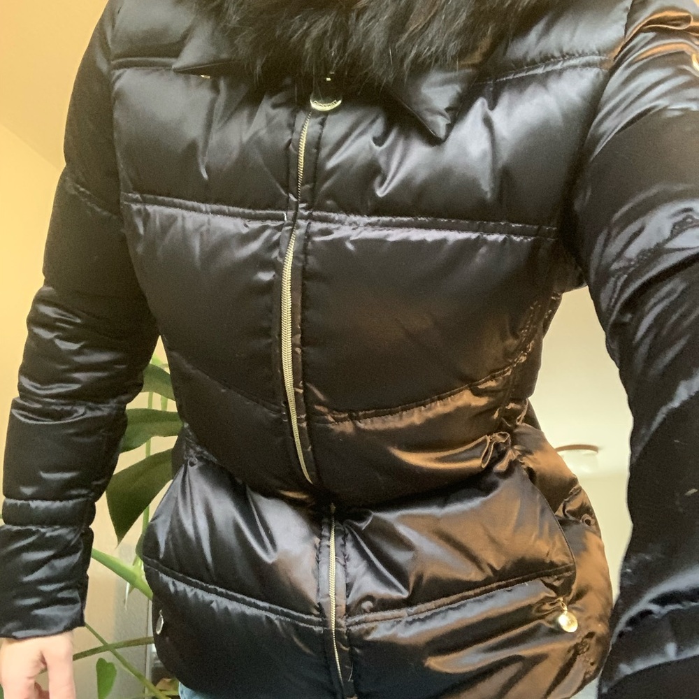 Geospirit couture down filled puffer